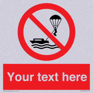 Custom No parasailing